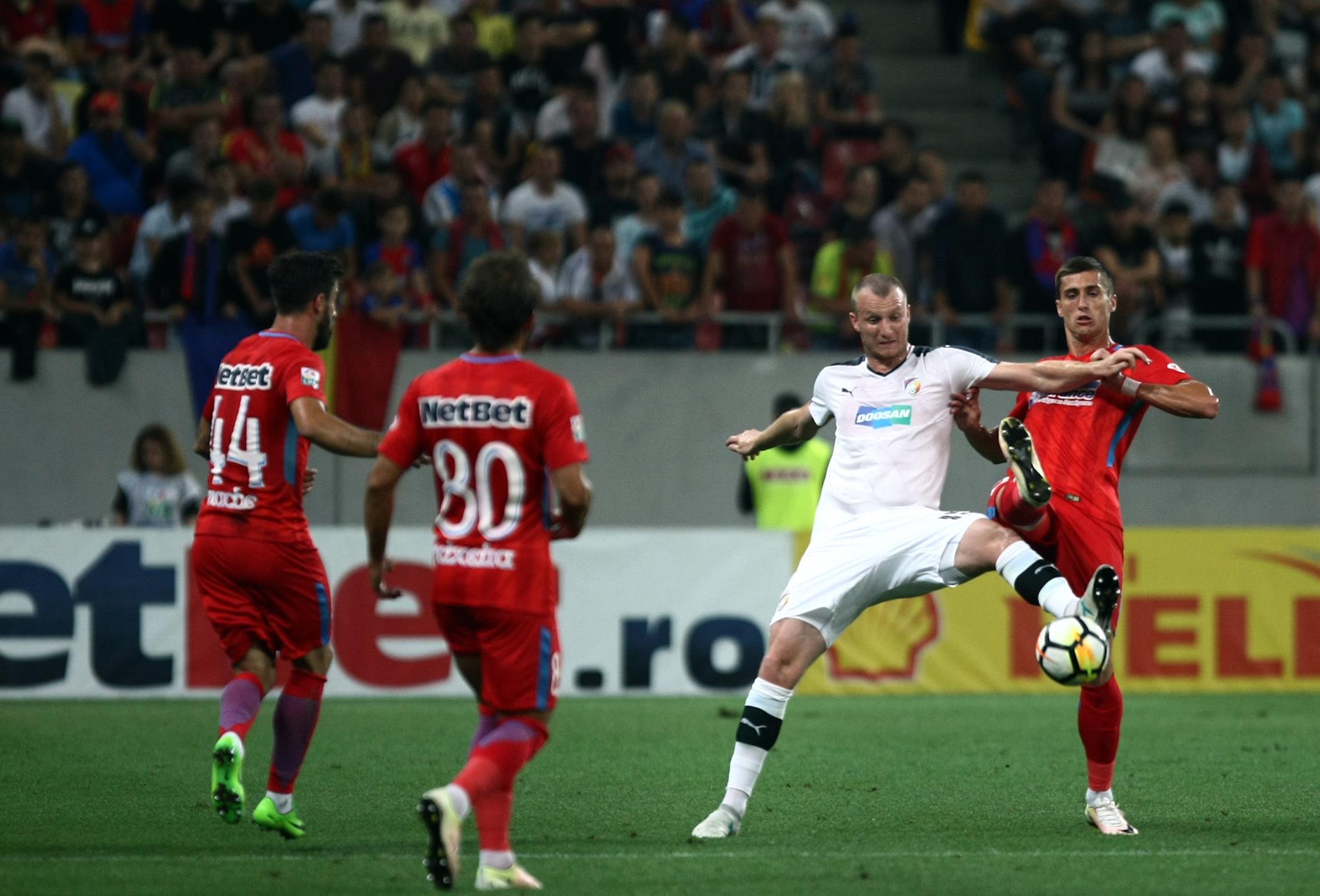 FCSB - Viktoria Plzen 2-2, turul 3 preliminar al Ligii Campionilor. Verdict amânat. Dică, trădat de apărare, l-a pierdut şi pe Budescu / LIVETEXT&VIDEO