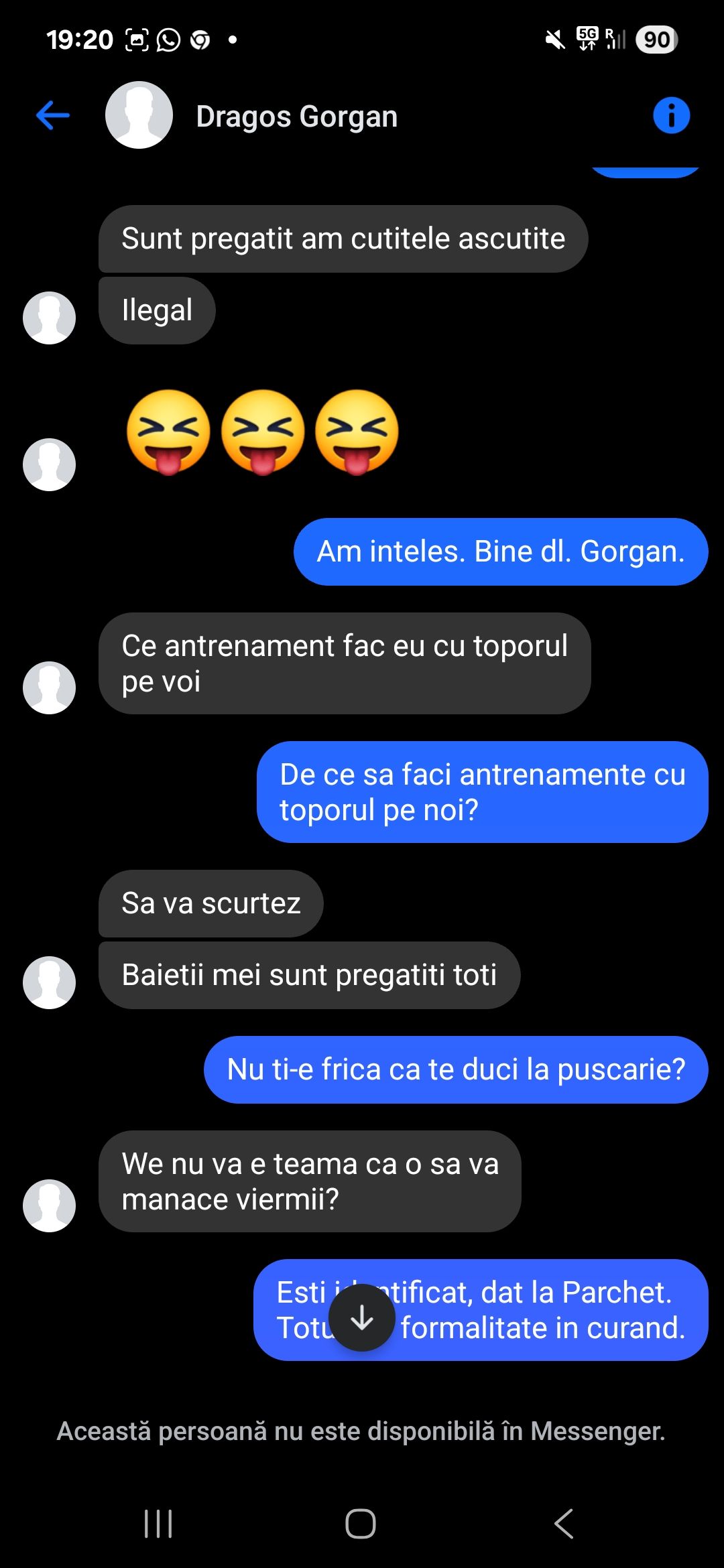 „Ultimul Mare Profet”, interzis 3 ani pe rețele sociale. Dragoș Gorgan, condamnat pentru negarea Holocaustului și utilizarea de simboluri fasciste și legionare 