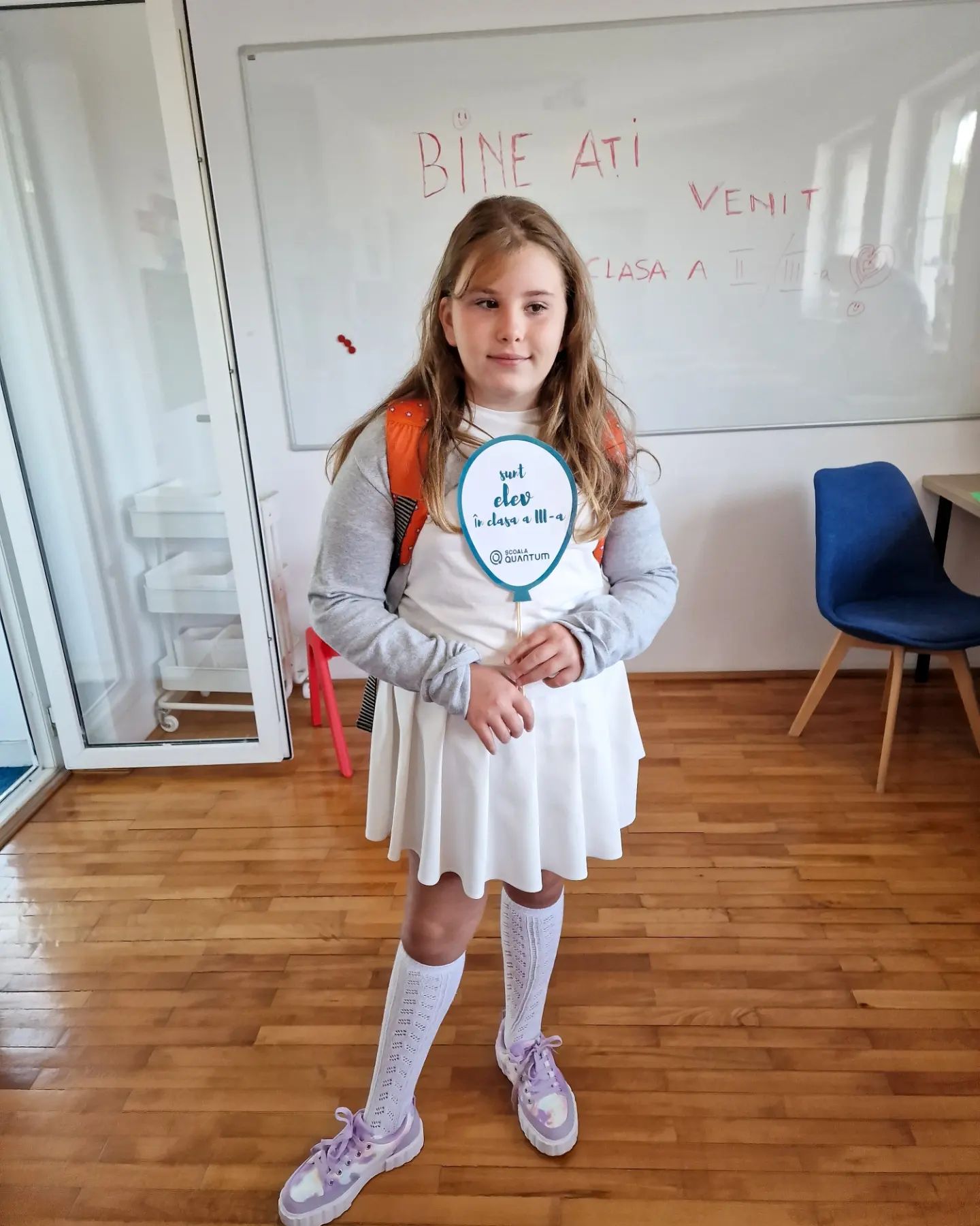 Copiii vedetelor în prima zi de școală. Emoțiile au fost mari și pentru părinți