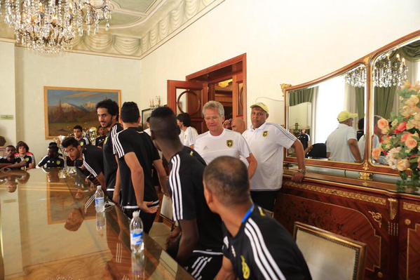 Loți Bölöni a condus primul antrenament al noii sale formații Al Ittihad / GALERIE FOTO