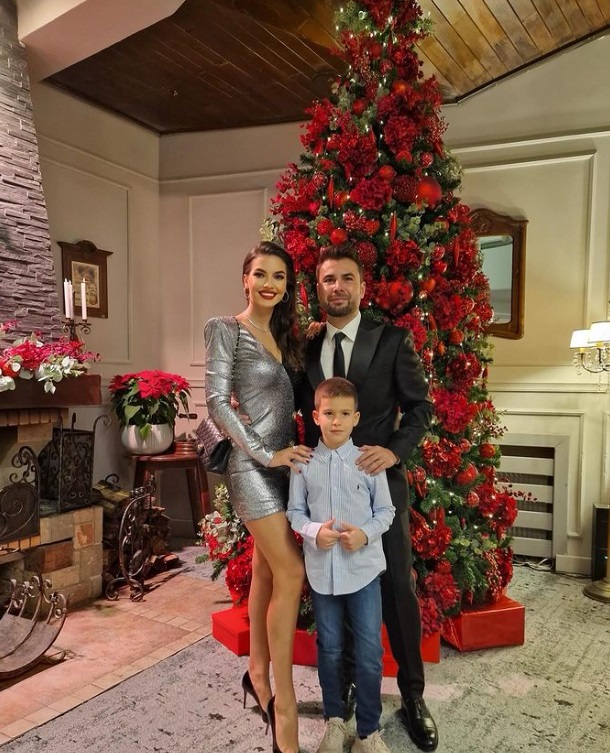 Imagini rare cu cei patru copii ai lui Adrian Mutu. Își petrec vacanța în Republica Dominicană