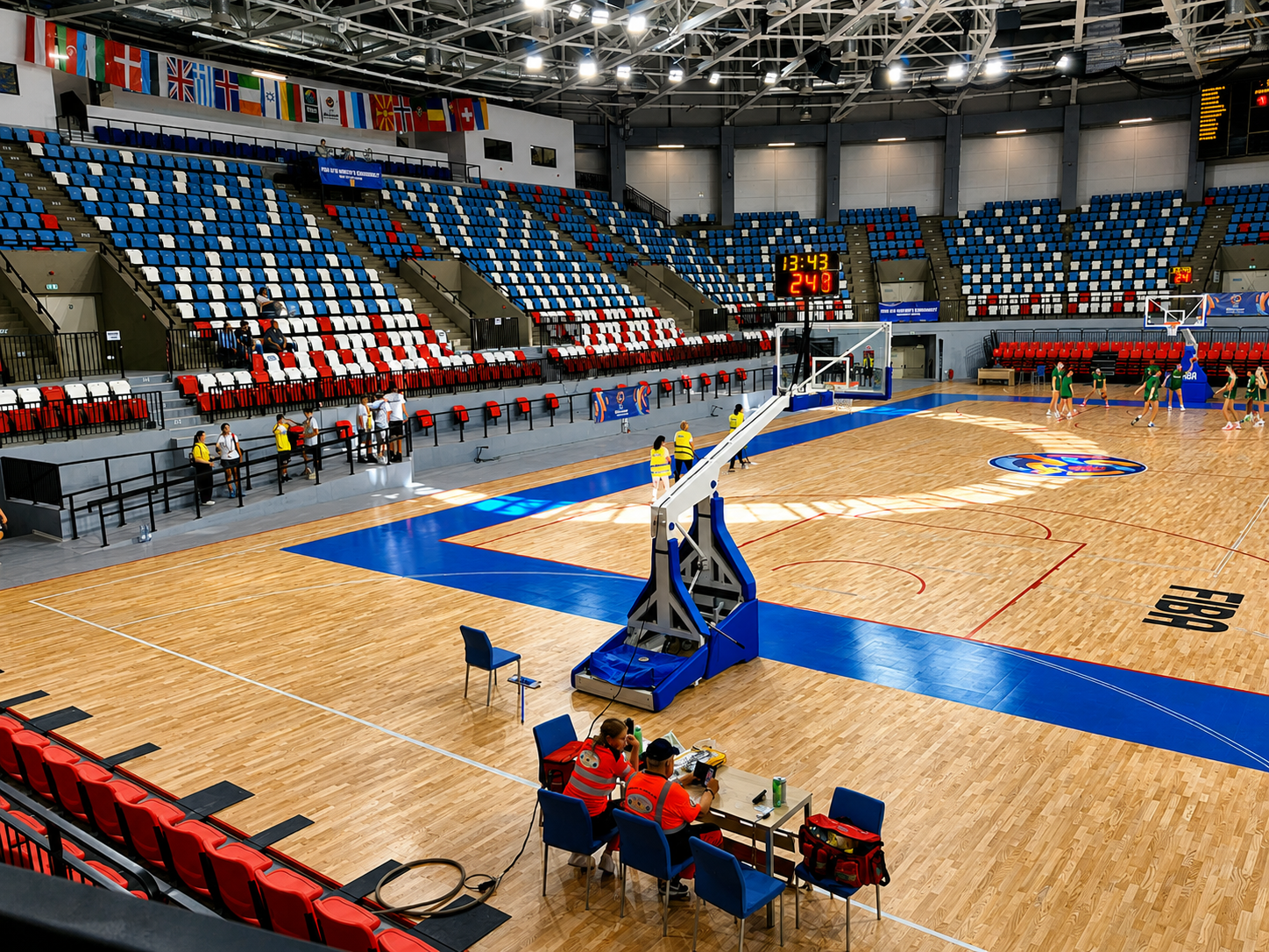 România are o nouă sală polivalentă. Bijuteria de la malul Dunării inaugurată cu meci în campionatul european de baschet