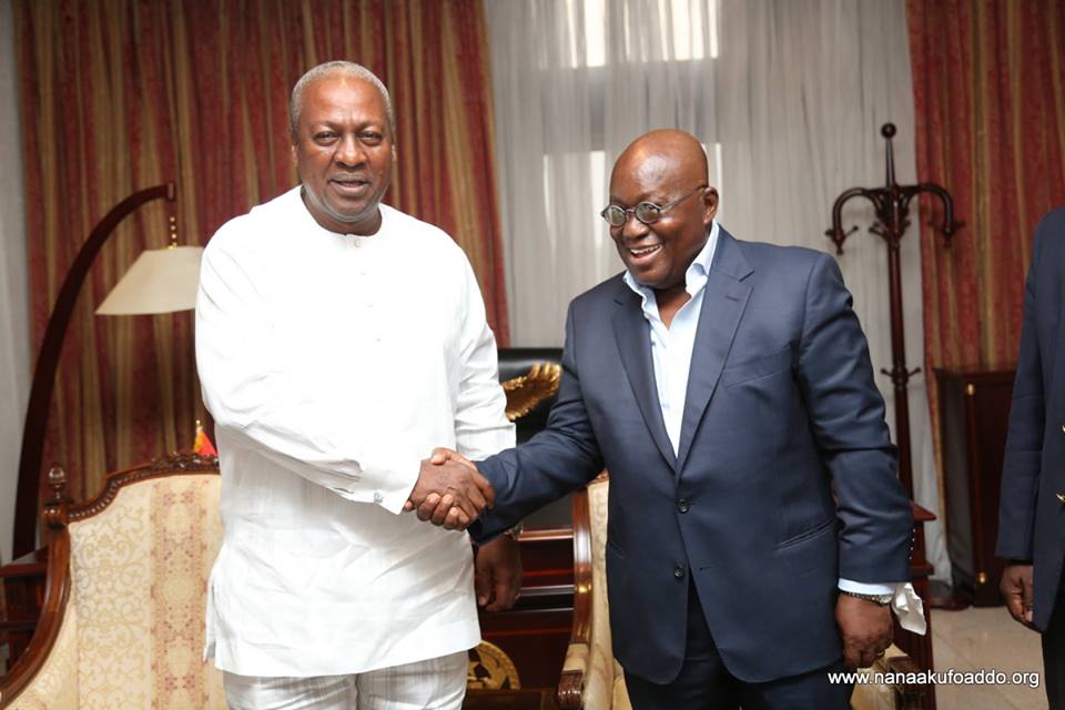 John Mahama can’t succeed me as President because I defeated him twice – Akufo-Addo