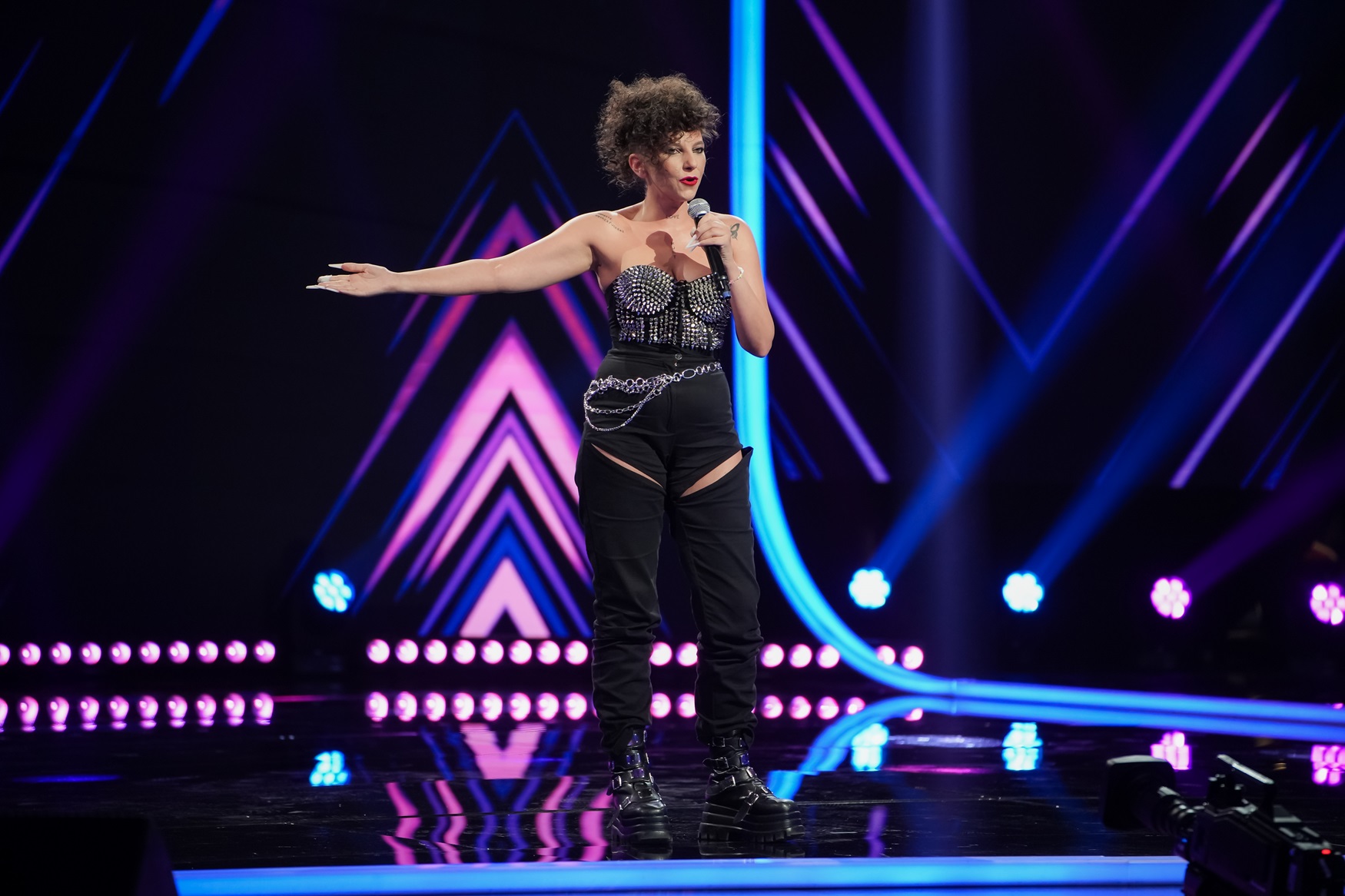 Reacția lui Cheloo când a văzut-o pe scena de la iUmor pe fosta iubită a lui Spike: „Să nu te mai văd pe aici!“