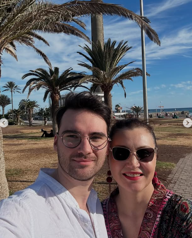 Imagini rare cu Daniela Nane și iubitul ei, Octavian Ene, de pe insula Gran Canaria. „A apărut o situație neprevăzută și a fost nevoie să mă întorc”