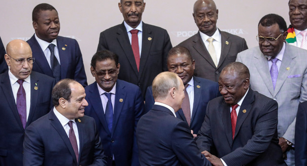 List of African countries with a nuclear cooperation agreement with Russia