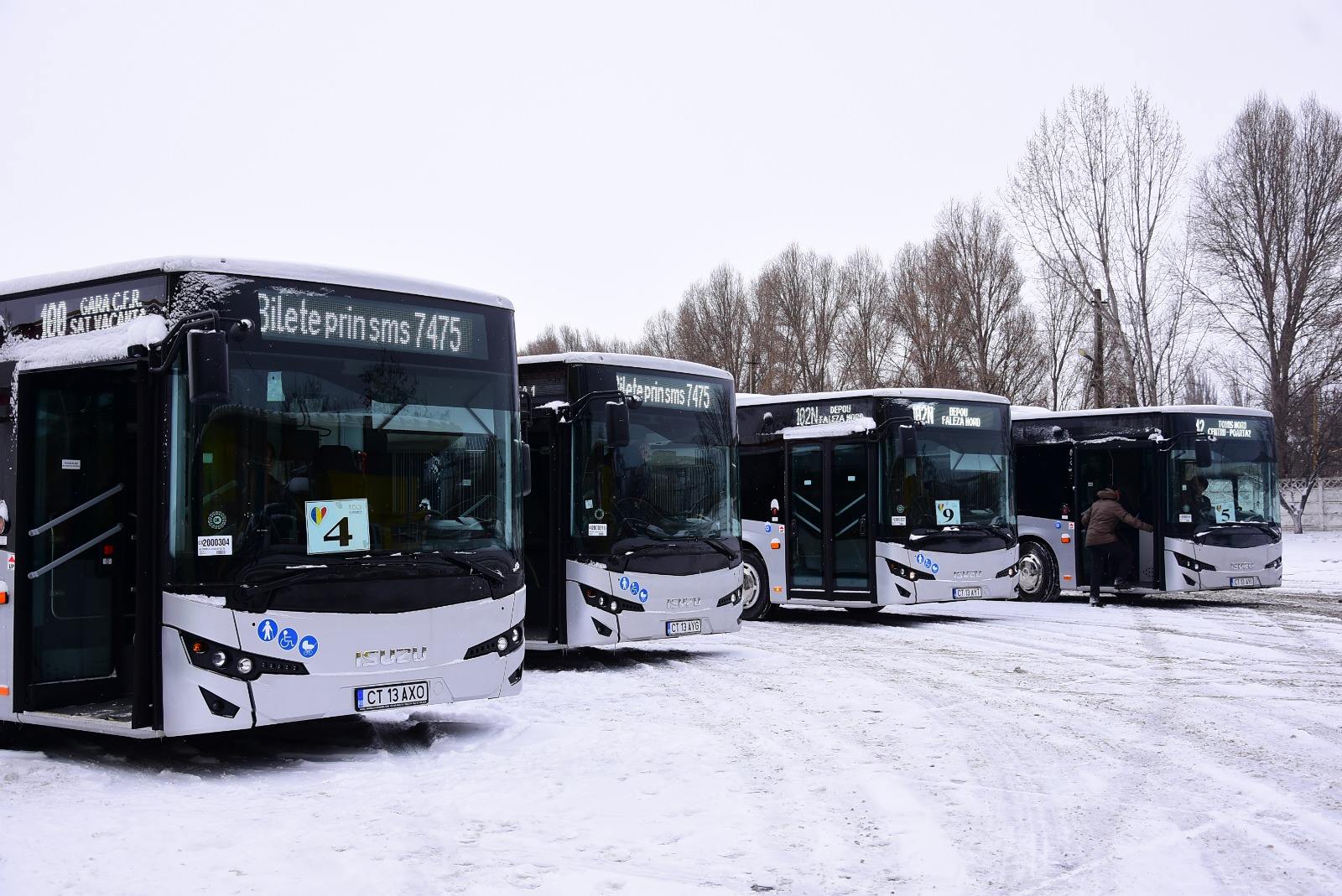 Noile autobuze din Constanța au sistem 3D cu camere video pentru a număra pasagerii / FOTO&VIDEO