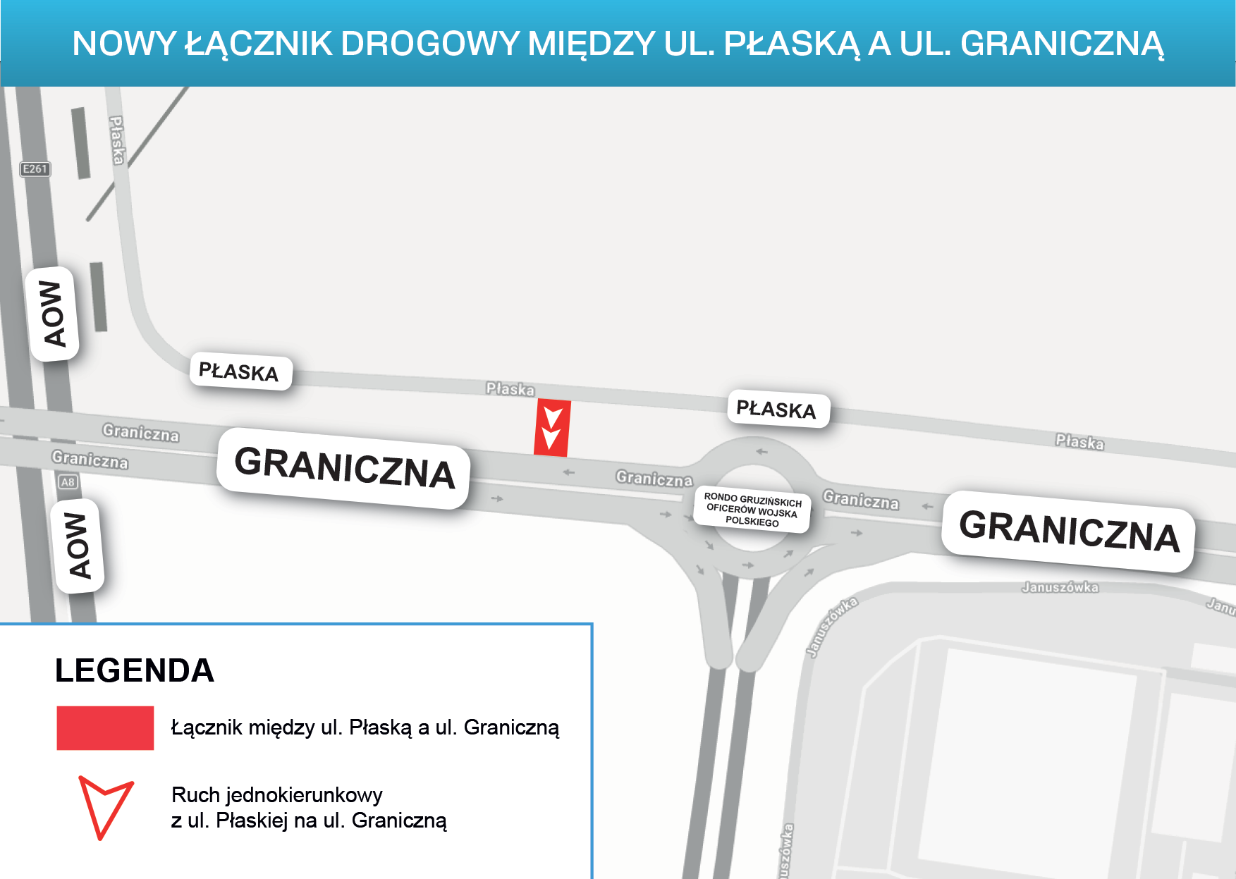 Zmiany w organizacji ruchu przy ul. Granicznej, miasto reaguje