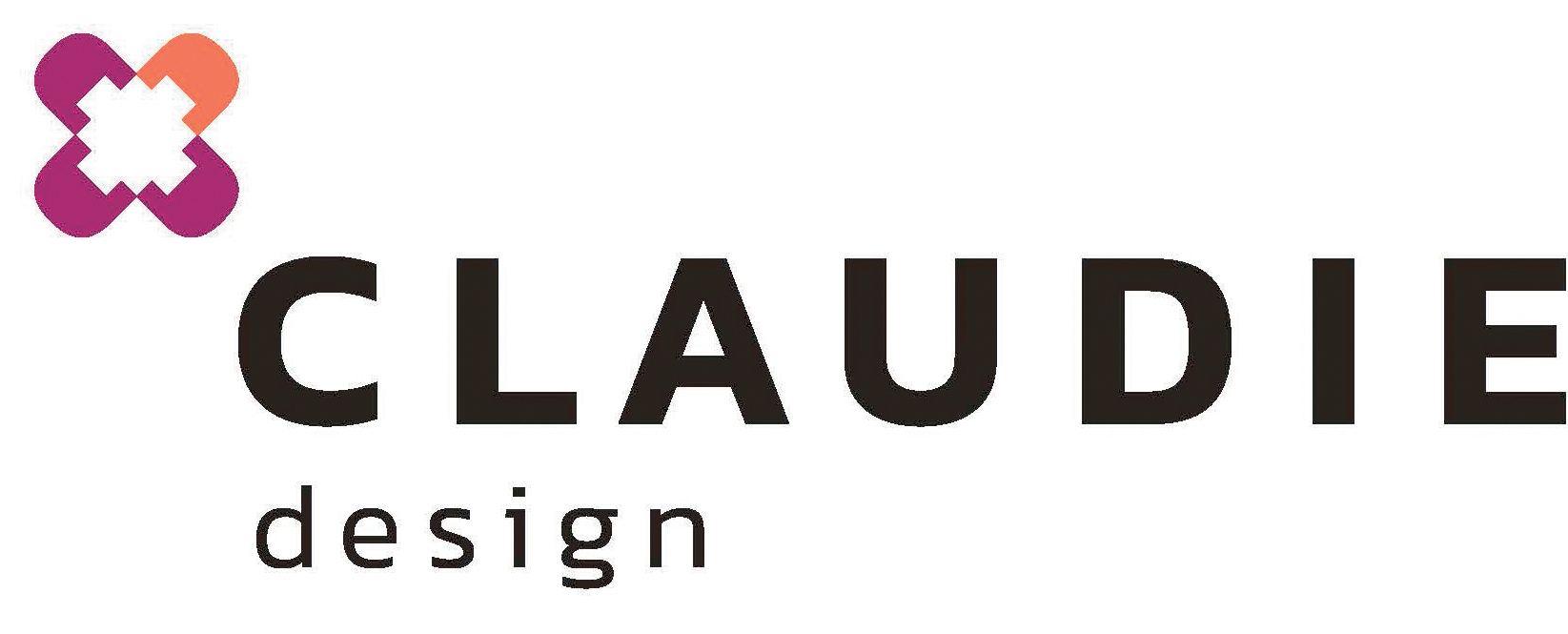 Claudie Design Logo CMYK