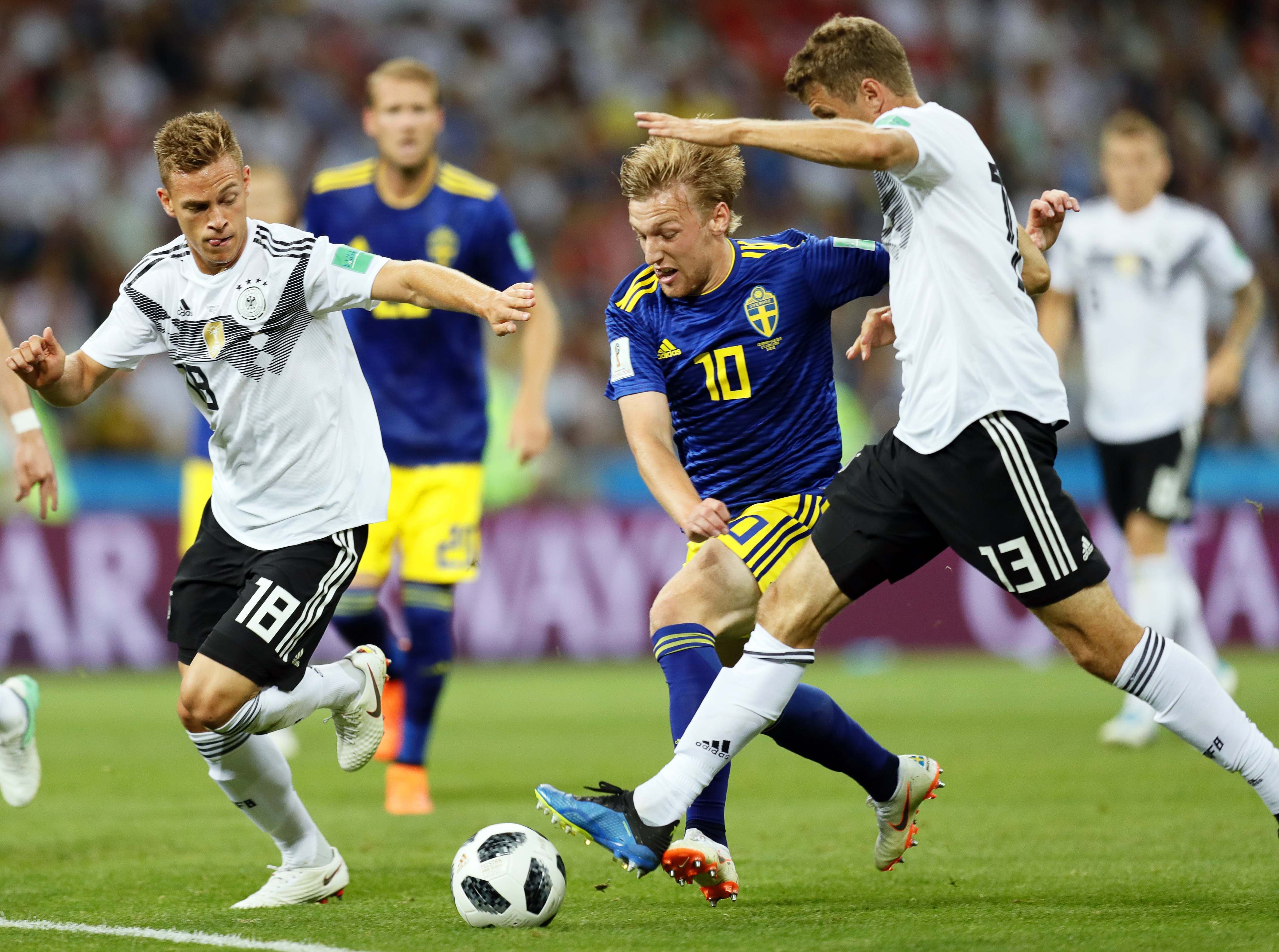 Germania - Suedia 2-1, în grupa F de la Campionatul Mondial de fotbal Rusia 2018. Toni Kroos a salvat campioana mondială la ultima / VIDEO