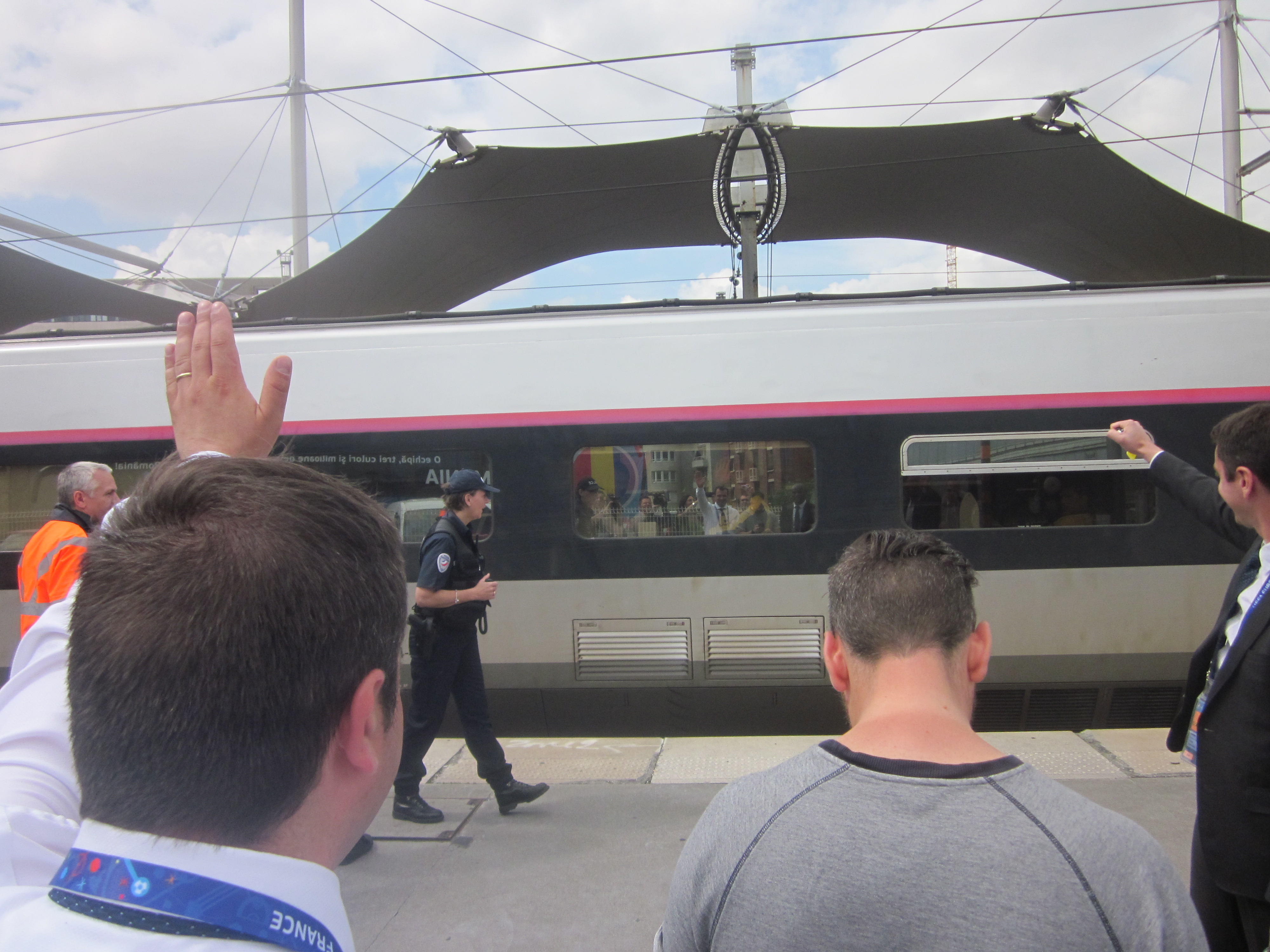 Euro 2016, România - Albania (duminică, ora 22:00). Tricolorii au ajuns cu TGV-ul la Lyon. Diseară, antrenamentul oficial / GALERIE FOTO și VIDEO