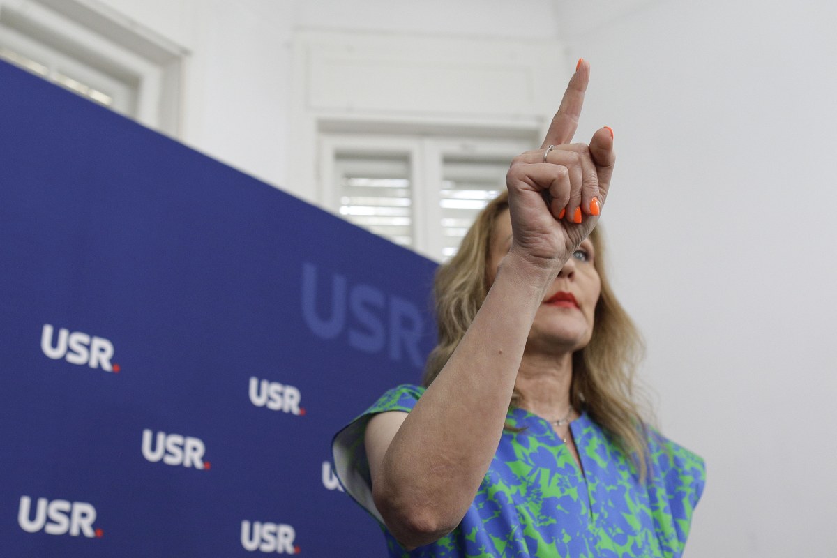 Cine este Elena Lasconi, noul președinte USR: de la o carieră în televiziune la candidatura pentru președinția României