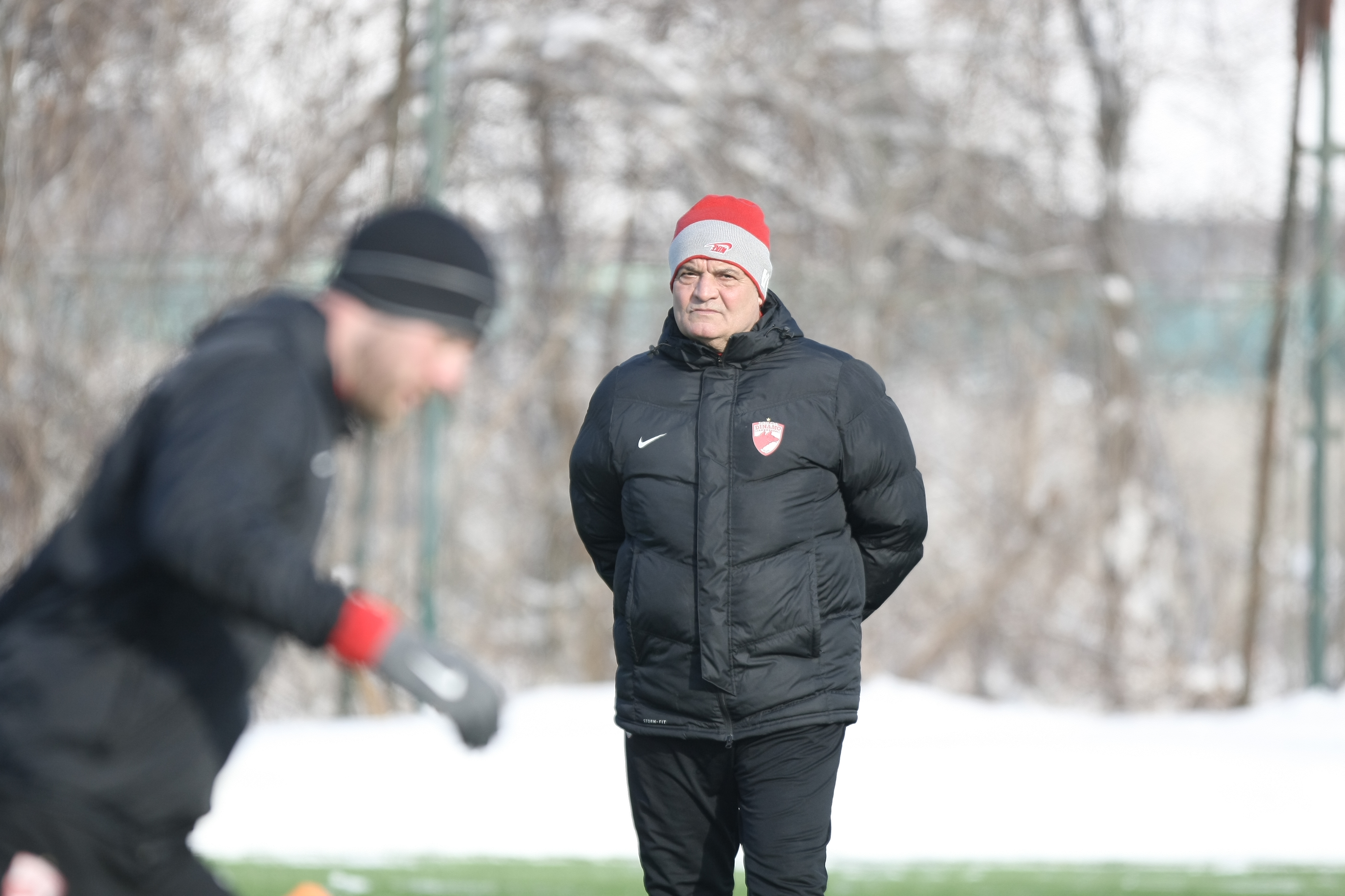 Ioan Andone a condus un antrenament la -14 grade Celsius. Portarul Cobrea s-a transferat la FC Botoșani | GALERIE FOTO & VIDEO