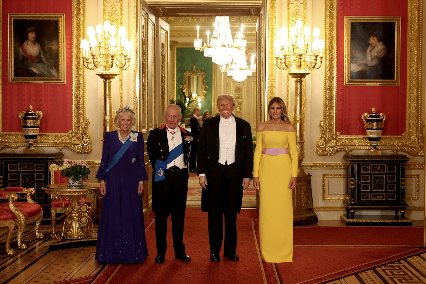 Gafa pe care Donald Trump a făcut-o la întâlnirea cu Kate Middleton. Moment stânjenitor pentru soția sa, Melania