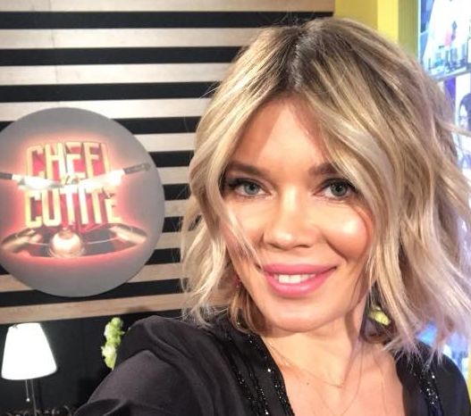 N-o recunoști! Gina Pistol, șatenă cu breton în finala "Chefi la cuțite"