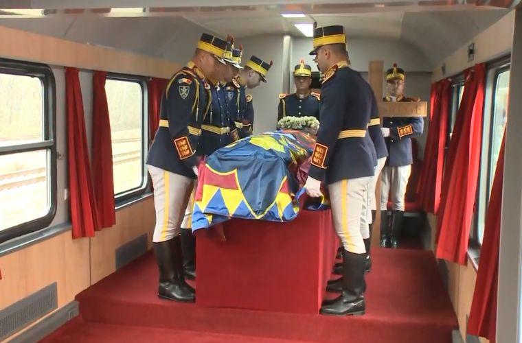 FOTO&VIDEO. România și-a luat rămas bun de la Regele Mihai. Ultimul drum pentru ultimul Rege al românilor