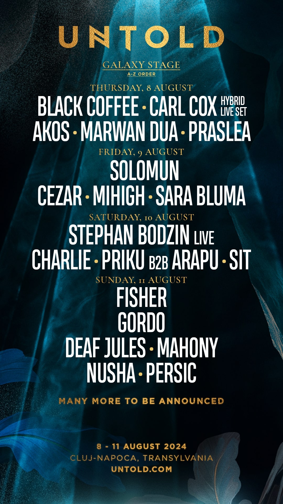 Programul pe zile la UNTOLD 2024. Lenny Kravits va urca pe scena principală vineri, 9 august. Când face show Sam Smith