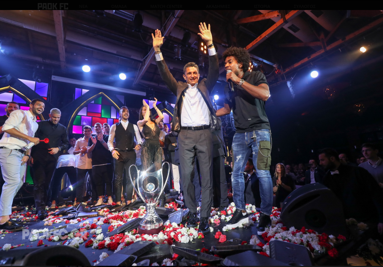 Cum a sărbătorit Răzvan Lucescu câștigarea Cupei Greciei | GALERIE FOTO&VIDEO