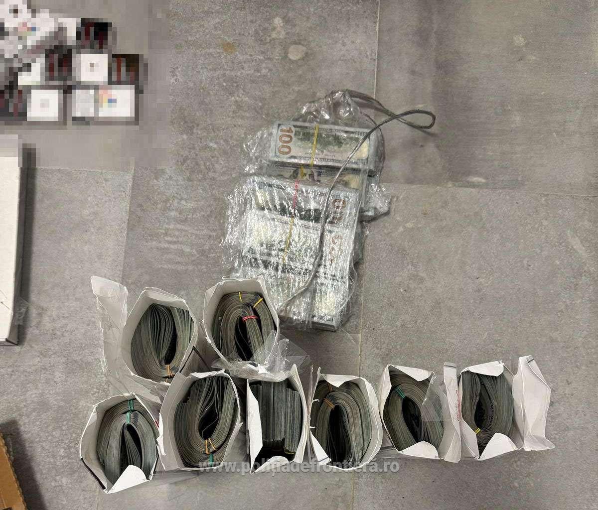 Cum a încercat un bărbat cu cetățenie româno-ucraineană să ascundă peste 500.000 de dolari. Trecea granița pe jos, din Ucraina