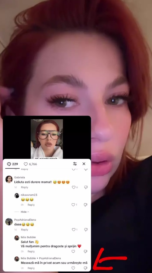 Ce a pățit Lidia Buble pe TikTok. Cântăreața s-a plâns fanilor: „Am văzut o chestie care pur și simplu m-o enervat foarte tare”