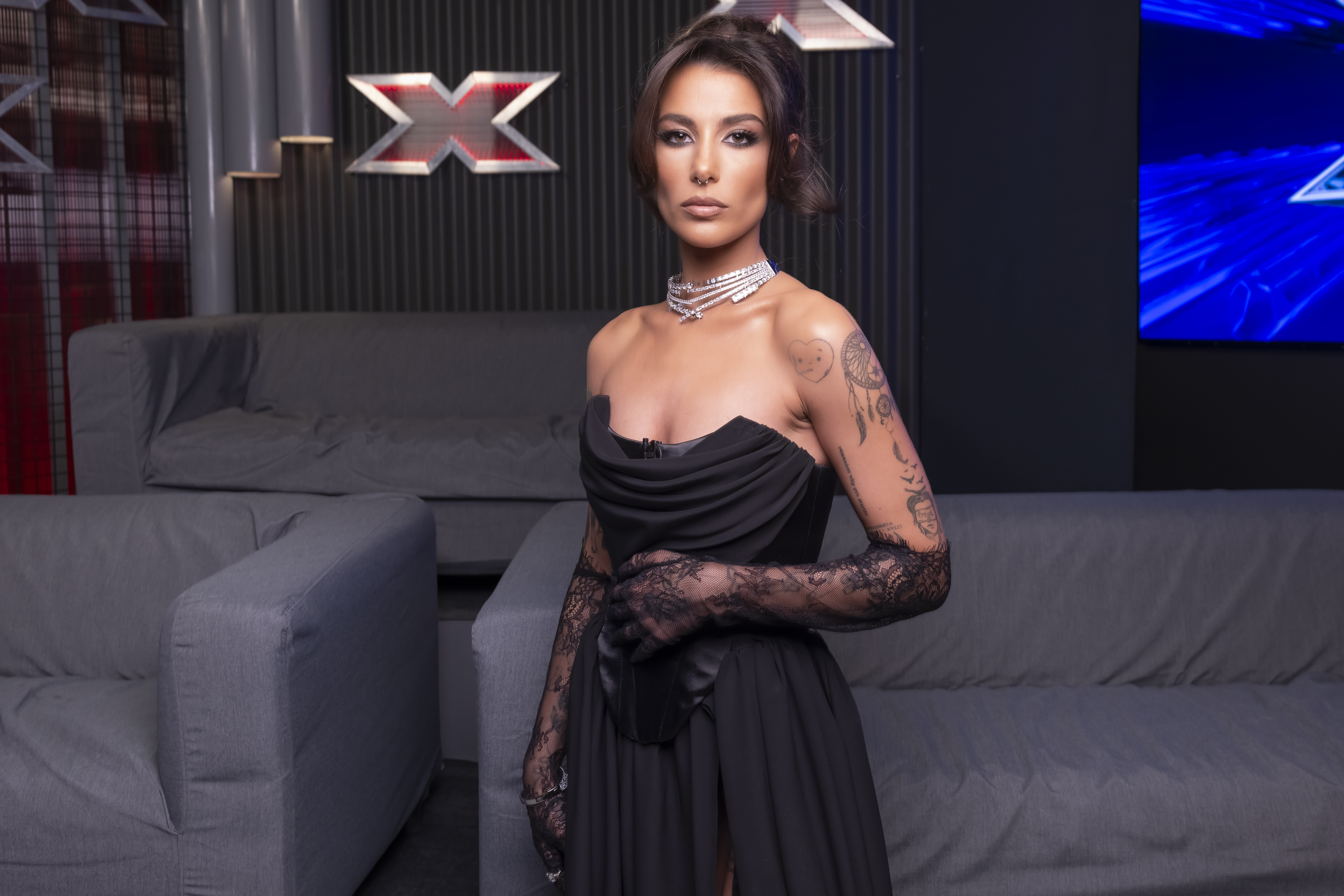 Tóth Andi gyönyörű kreációkban tündökölt az X-Faktorban