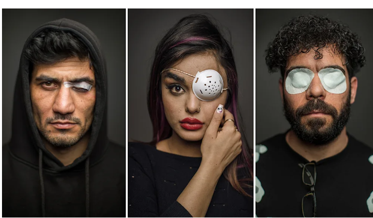 Fețele rezistenței. Tinerii arată cât de brutal este regimul din Iran: „Ne-ați împușcat în ochi și ne-ați luat vederea, dar inima încă ne bate”