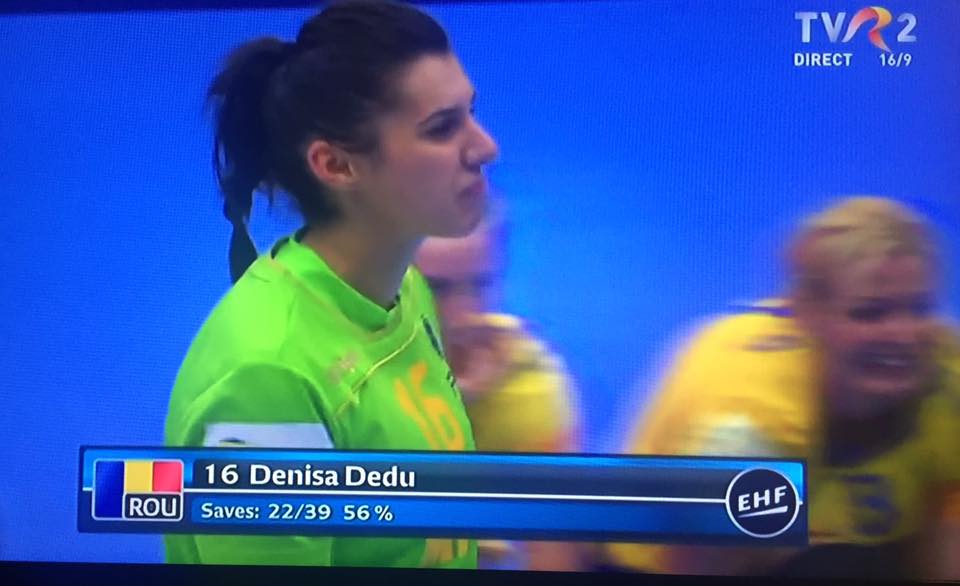Povestea Denisei Dedu, eroina din meciul cu Rusia. DeDUMNEZEU! Joacă abia de la 13 ani și a ajuns la handbal din întâmplare!