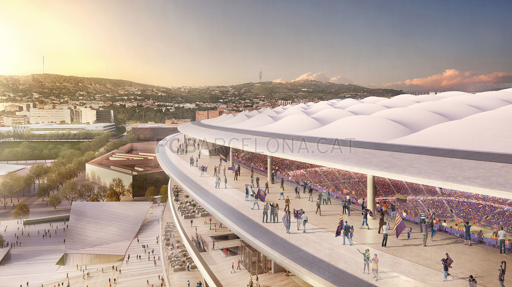 Barcelona și-a prezentat noul stadion Camp Nou. Costă 600 milioane de euro GALERIE FOTO&VIDEO