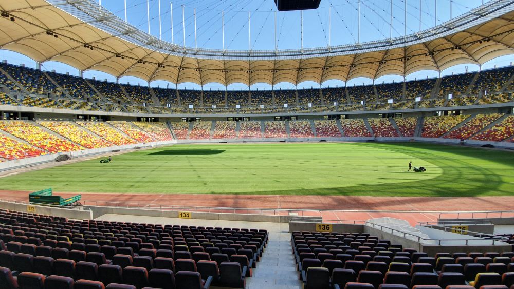 Arena Națională e pregătită pentru meciul România - Spania. „Noul gazon e de o calitate foarte bună”. Cât a costat „covorul” de iarbă