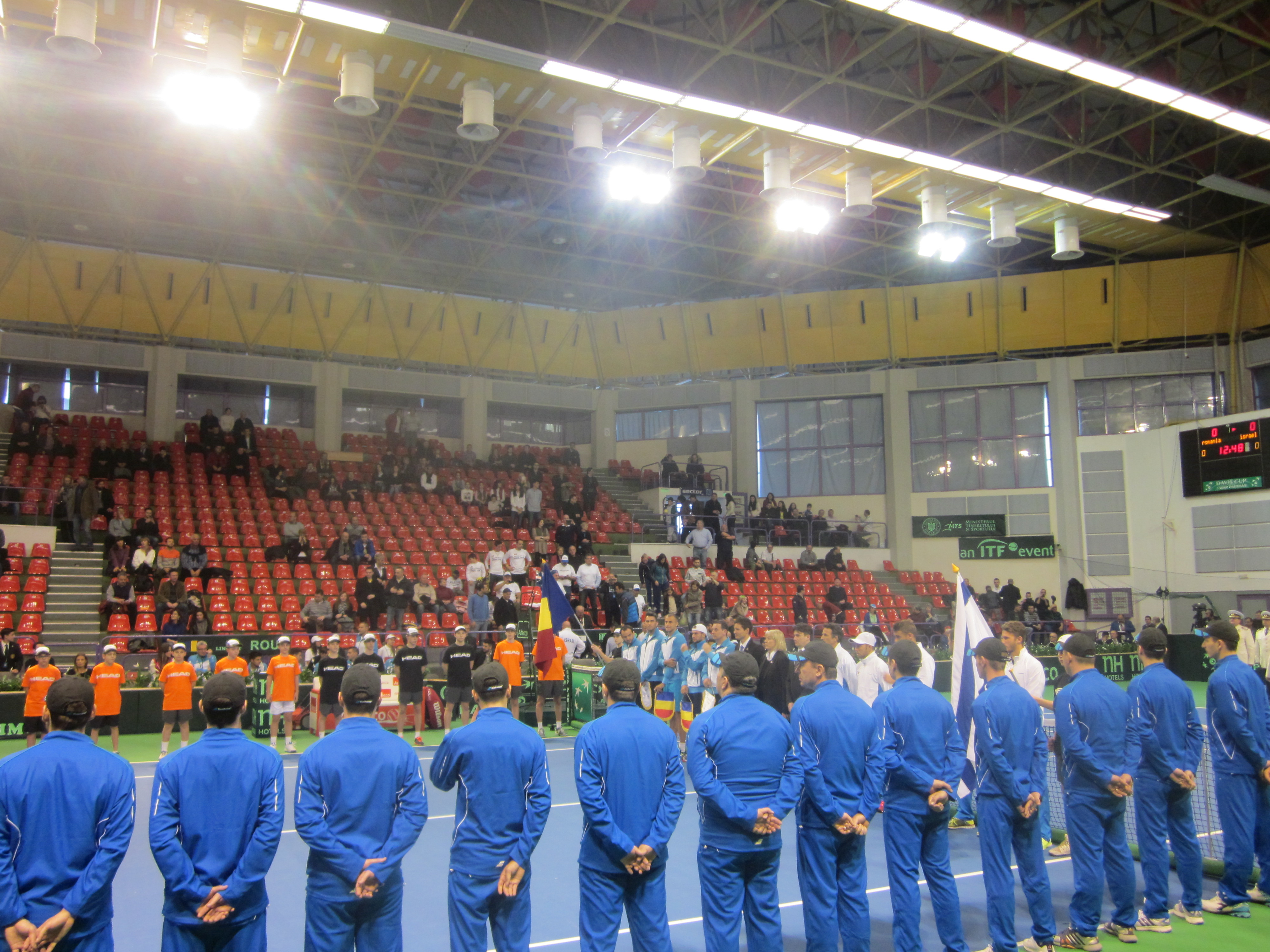CUPA DAVIS. România - Israel 2-0. Prima Doamnă, la meci / LIVE BLOG