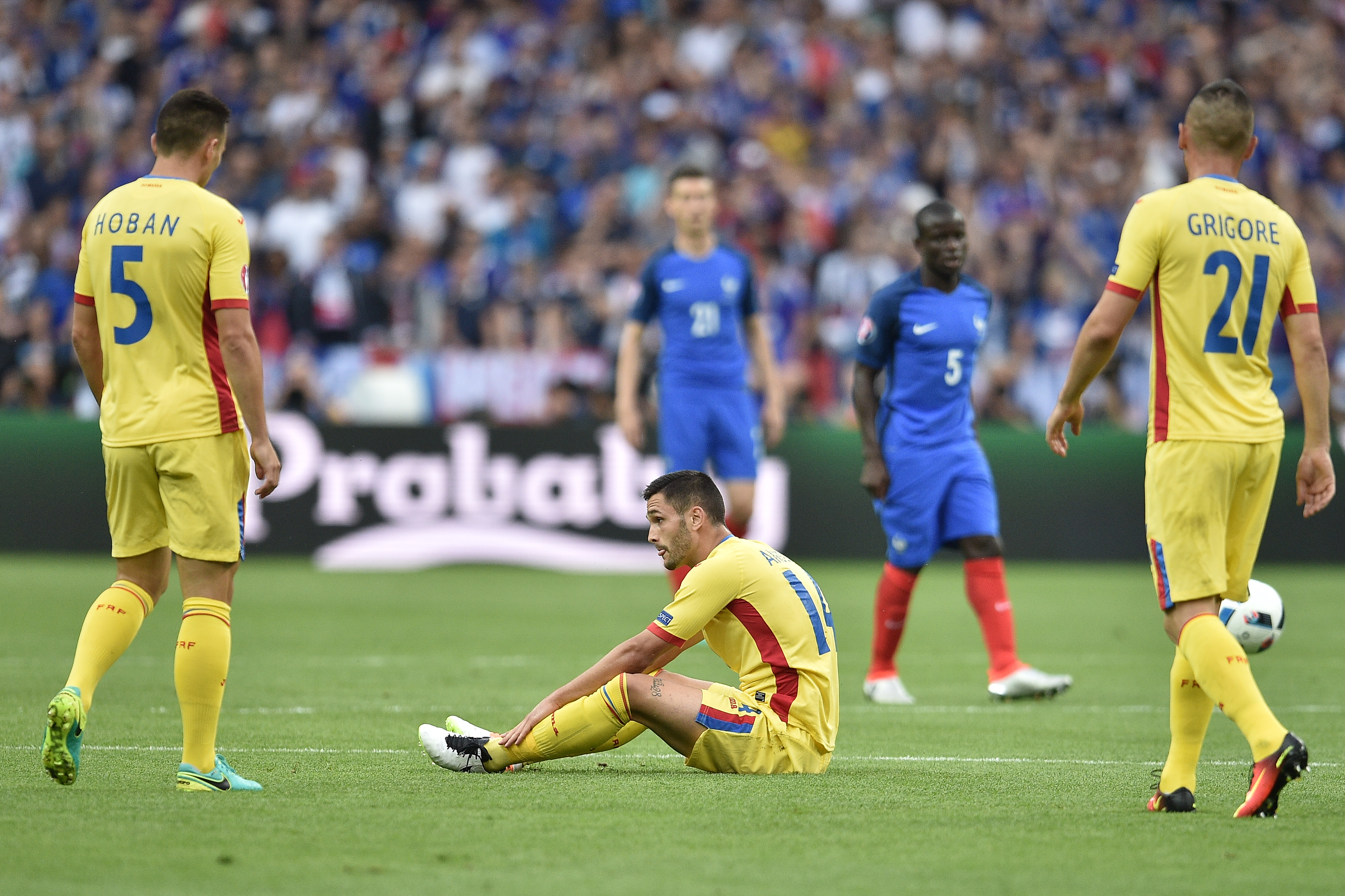 Euro 2016. România-Franța 1-2. Cele mai frumoase imagini ale meciului de deschidere FOTO