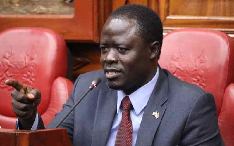 Homa Bay Town MP Peter Kaluma