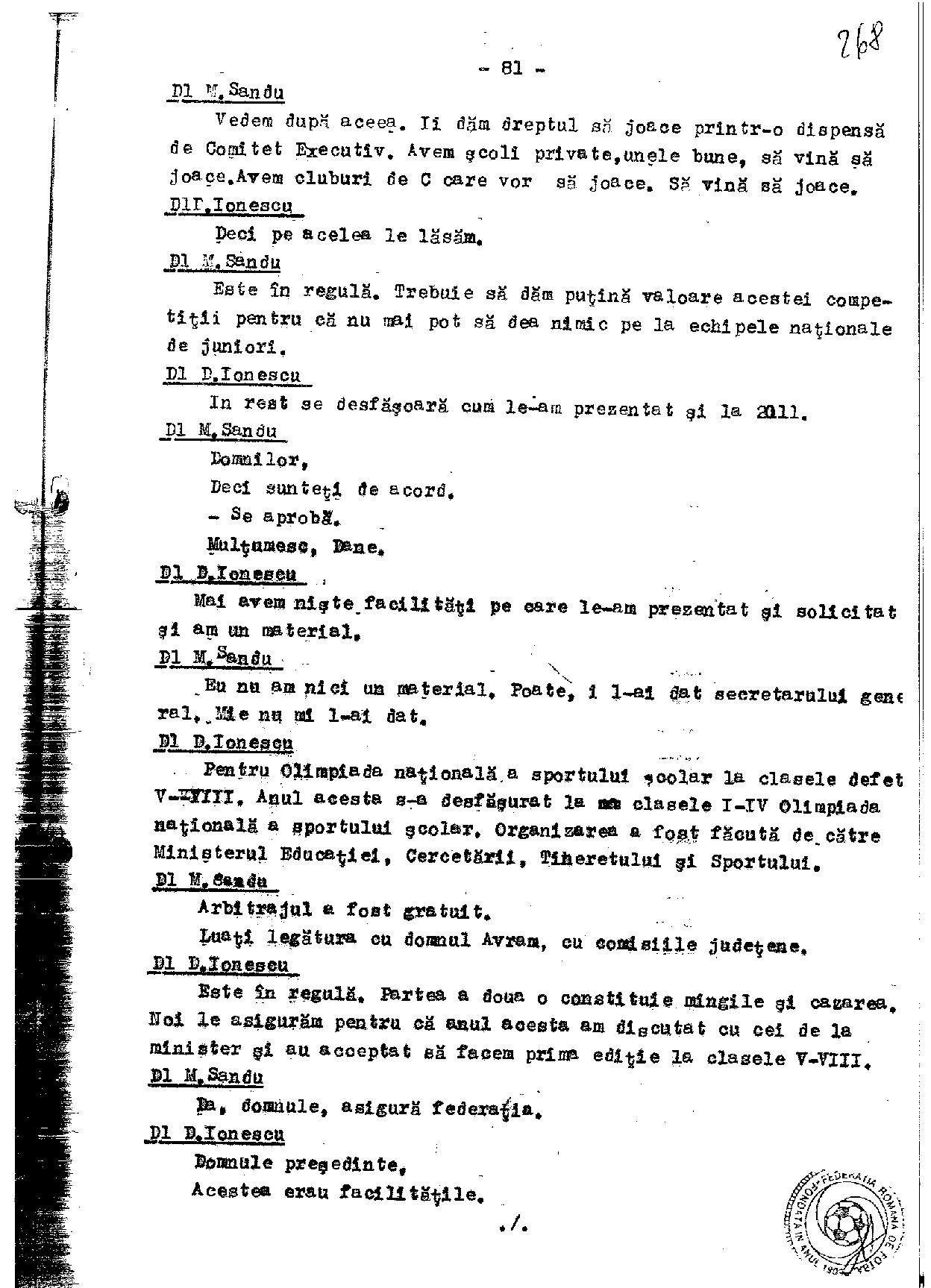 Stenogramă-bombă! Mircea Sandu l-a acuzat într-un CEx din 2011 pe un fost șef al arbitrilor că joacă la pariuri. Reacția celui vizat / EXCLUSIV