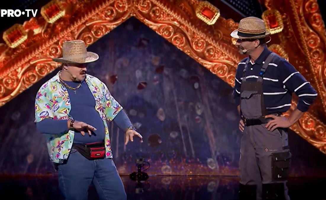 Bobiță și Firicel, la „Românii au talent”. Cum a reacționat Mihai Bobonete când și-a văzut sosia: „Păi vezi, bă, că ești prost?”