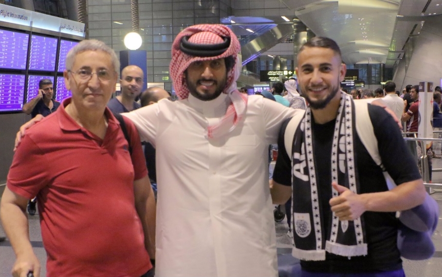 Primele imagini cu Jugurtha Hamroun la Al Sadd. Ce a făcut ex-stelistul după ce a ajuns la Doha