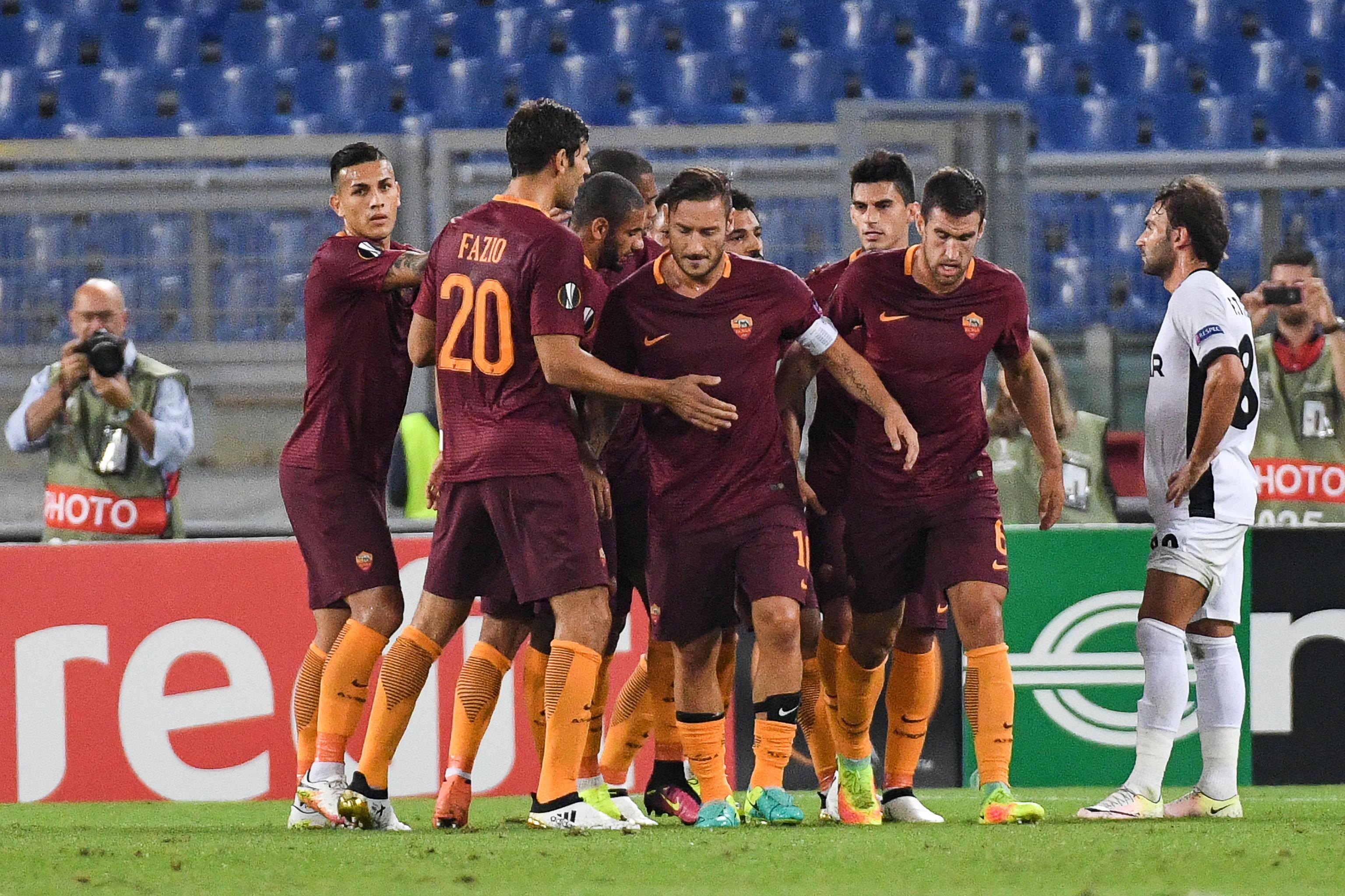 Liga Europa. AS Roma - Astra Giurgiu 4-0. Italienii le-au dat cu ”Stadio Olimpico” în cap campionilor României! / GALERIE FOTO & VIDEO