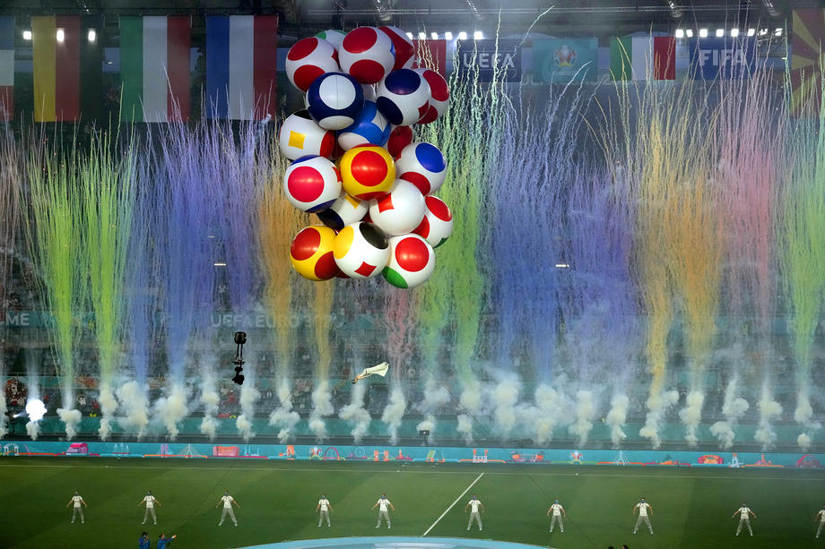 Fiesta la Roma după ce Italia s-a impus cu 3-0 în fața Turciei, în primul meci de la Euro 2020