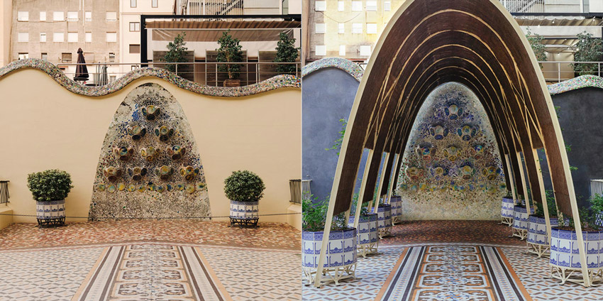 Cum arată fațada Casei Batllo, din Barcelona, așa cum a proiectat-o inițial Antonio Gaudi