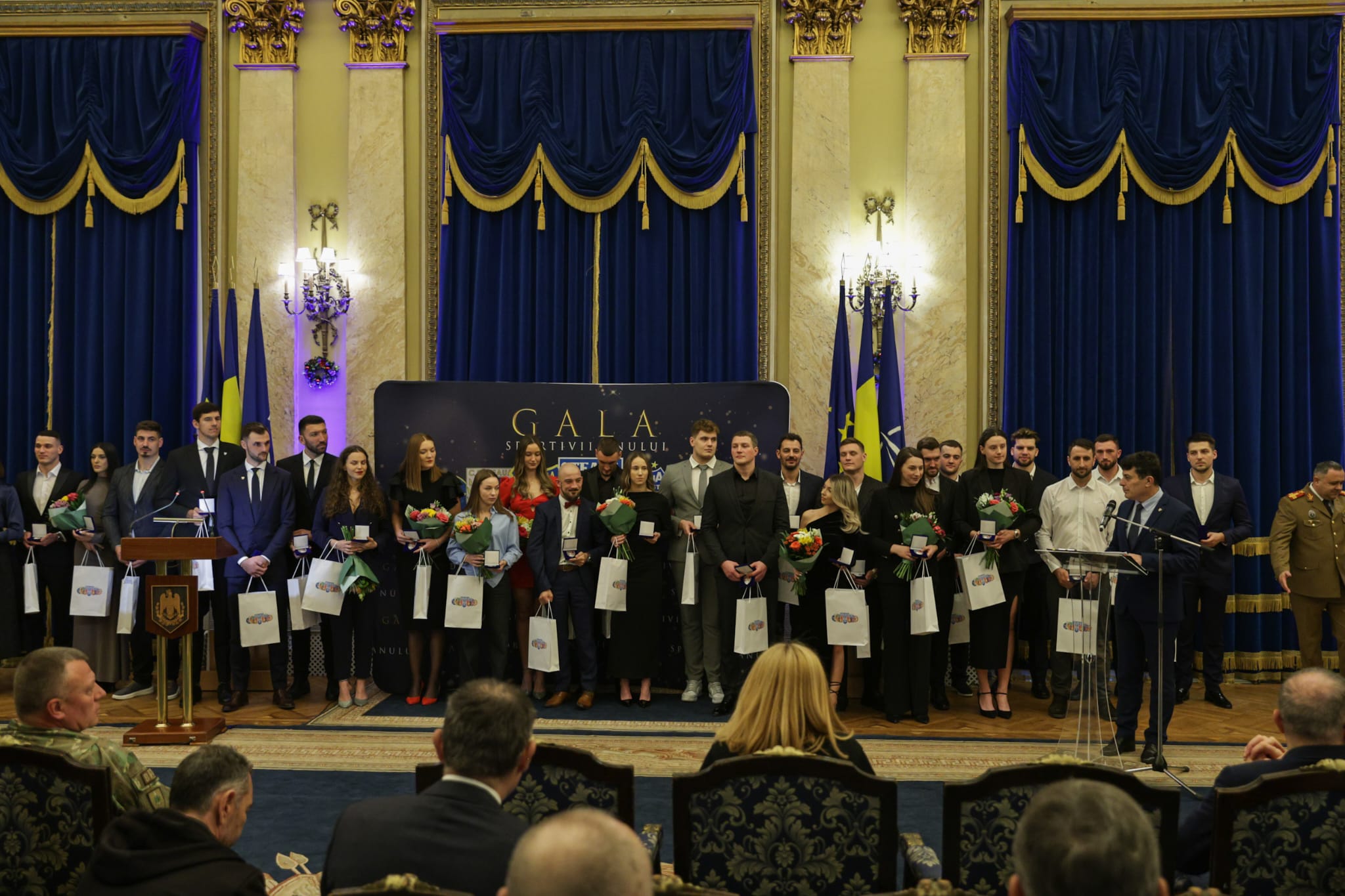 Clubul Sportiv al Armatei Steaua și-a premiat cei mai buni sportivi ai anului 2024, într-o gală festivă, la Cercul Militar