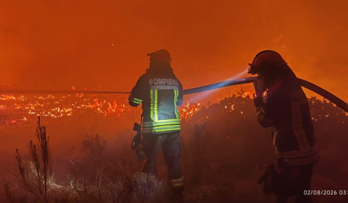 Pompierii români au luptat toată noaptea cu incendiile din Grecia: misiune critică în Attica pentru salvarea caselor și animalelor din calea flăcărilor
