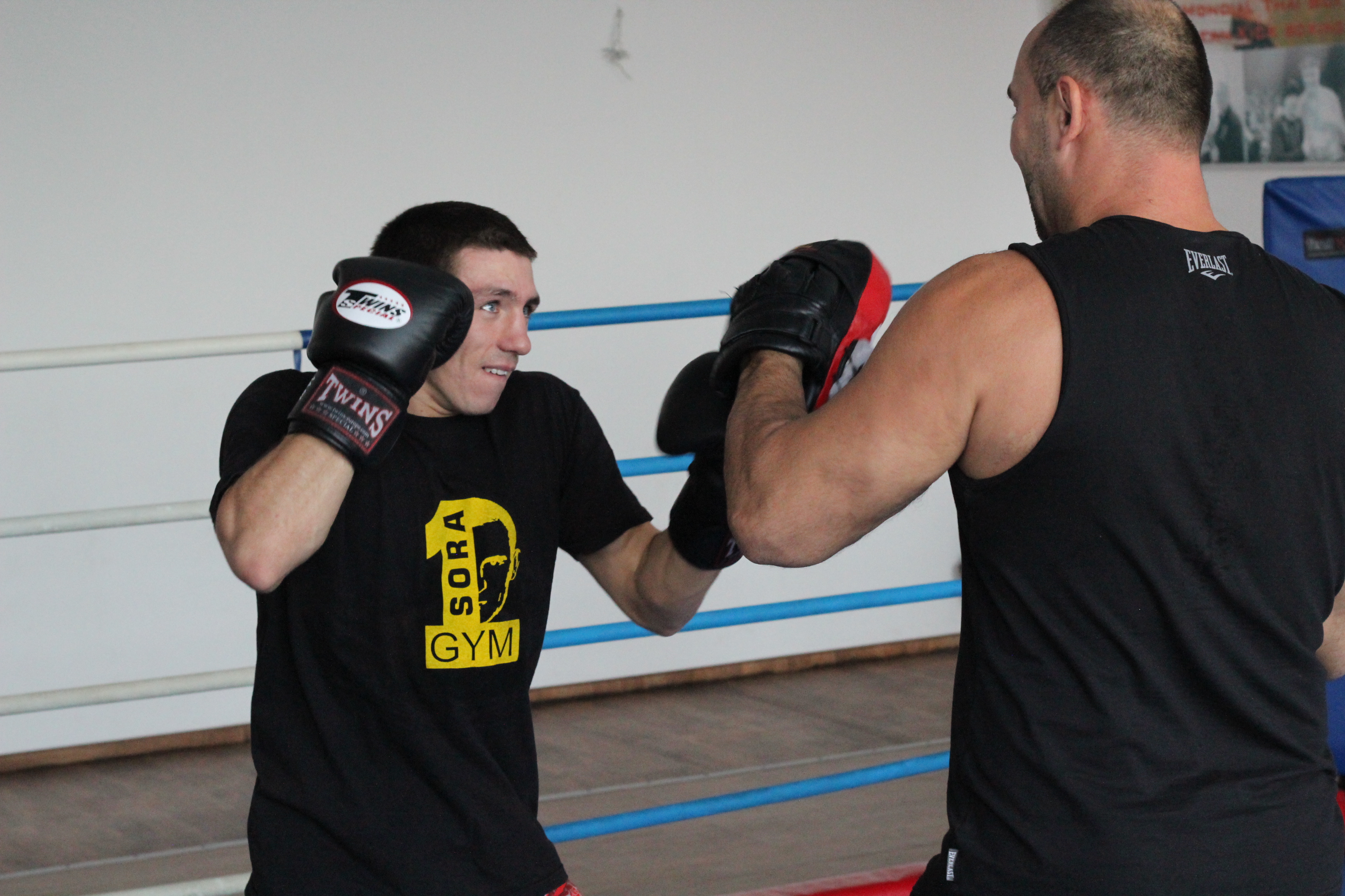 FOTO&VIDEO / Cristian Spetcu, elevul lui Ciprian Sora, este pregătit pentru gala Superkombat din Olanda