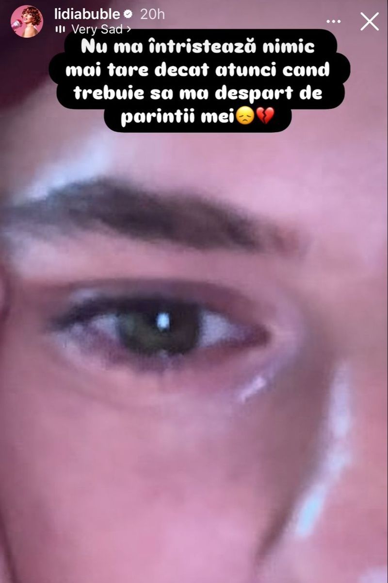 Anunțul făcut de Lidia Buble cu lacrimi în ochi. „Trebuie să mă despart. Acum, Dumnezeu decide când va fi momentul și cu cine”
