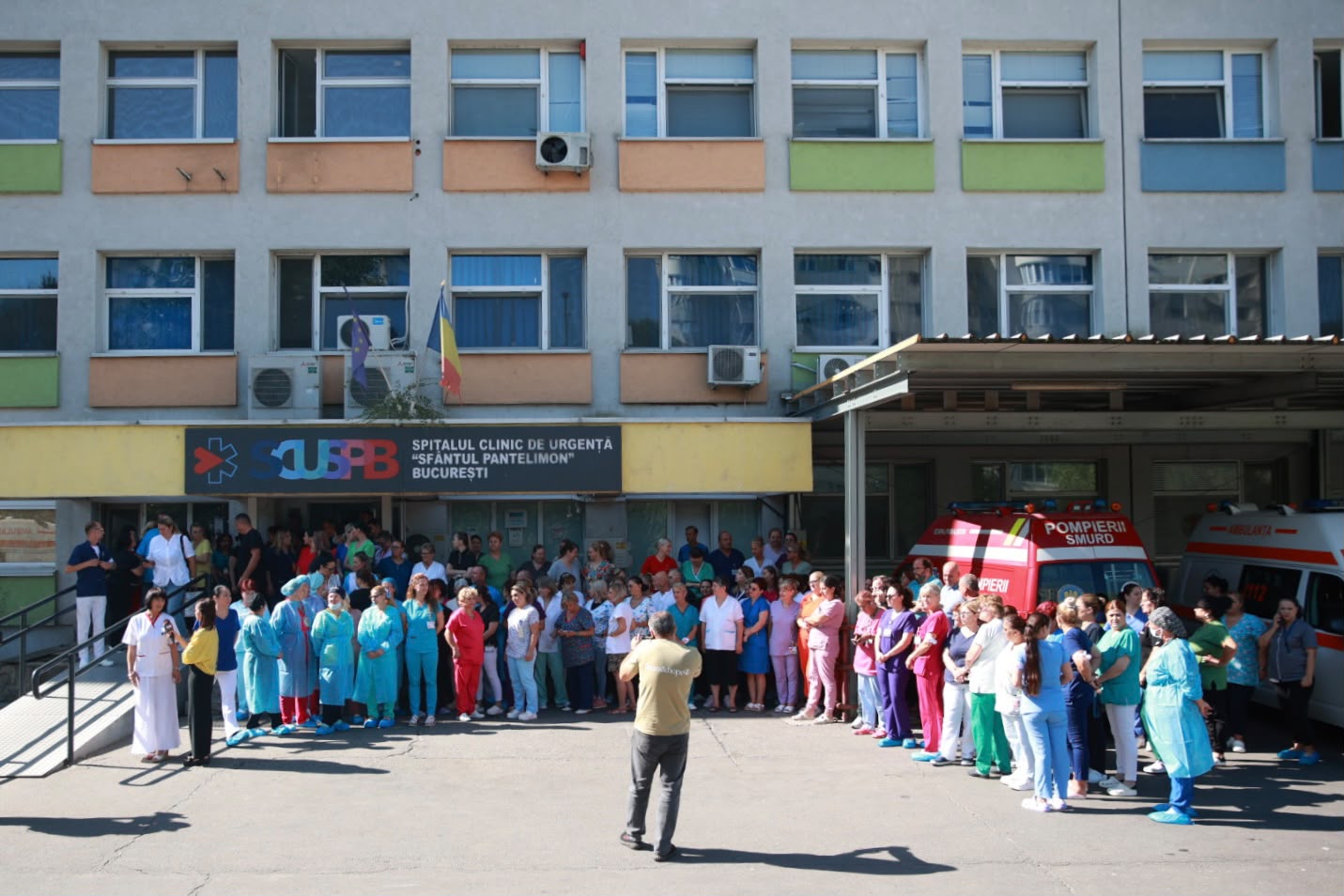 A doua zi de grevă generală în spitale. Sanitas respinge explicațiile Guvernului privind noua lege a salarizării