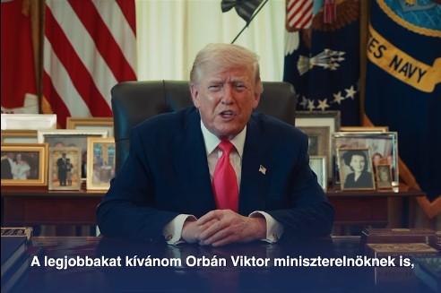 Videóban üzent Donald Trump: Orbán Viktor teljes támogatást kapott az amerikai elnöktől
