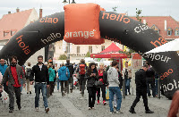 Sibiu Rally Challenge a început cu parada din centrul orașului