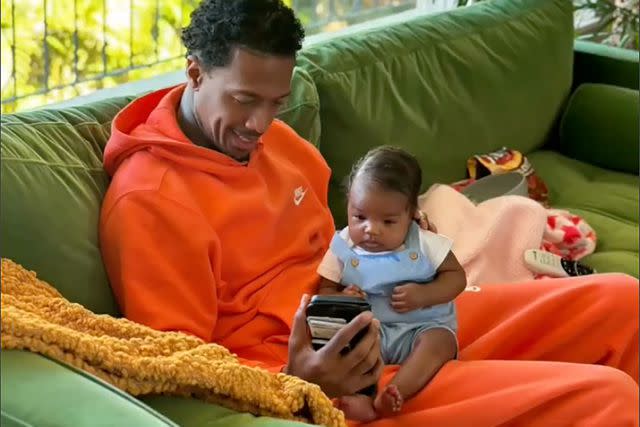 Nick Cannon with his daughter Onyx