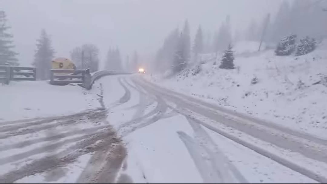 Ninge în mai multe județe din România. Meteorologii dezvăluie care este „singura parte bună” a ninsorilor din aprilie