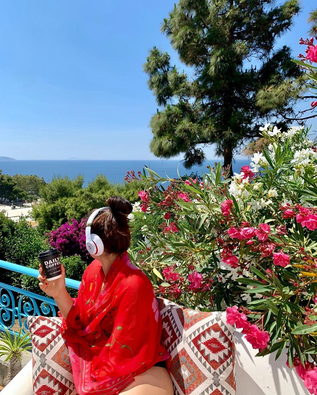 Bianca Andreescu este așteptată în Oltenia vara aceasta. Până atunci, se relaxează în Grecia!