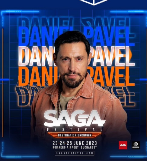 SAGA Festival 2023. Cum a apărut pe scenă Daniel Pavel, prezentatorul de la Survivor România: „Am emoții”