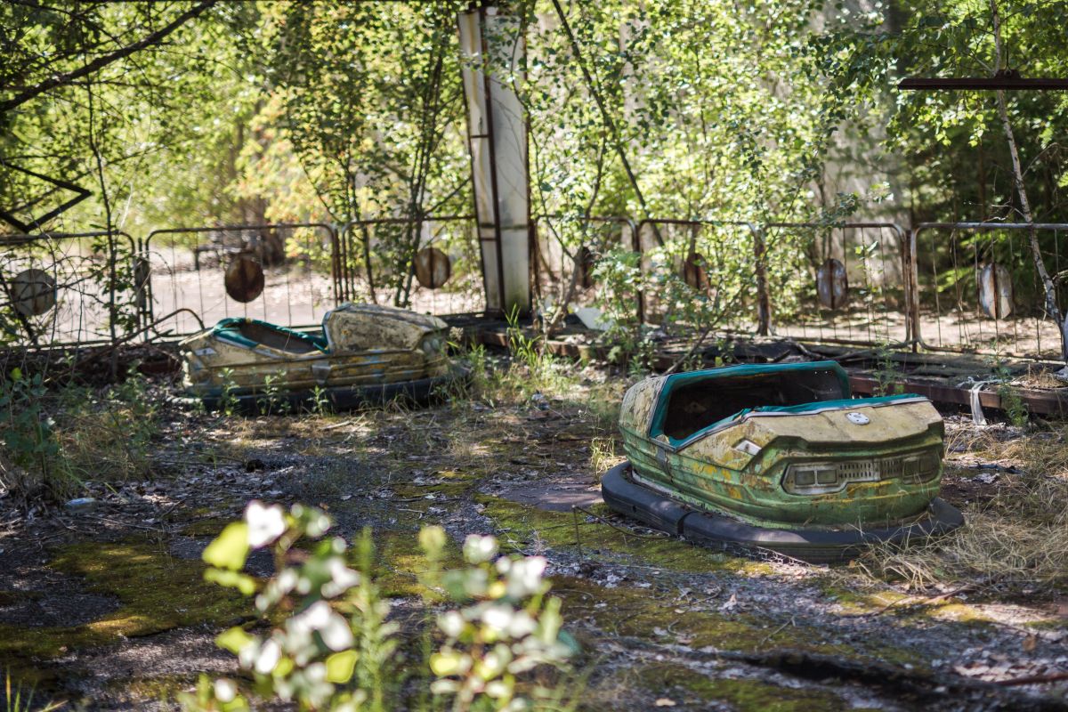 FOTO | Cum arată Cernobîl la 33 de ani de la dezastrul nuclear. Imagini cutremurătoare care arată cum natura își revendică drepturile